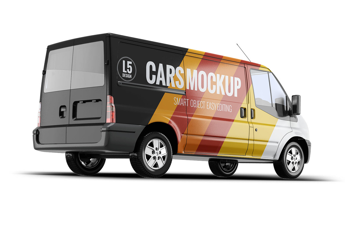 Van Mockup, an Advertising Mockup by Xtrahive (Photo 2 of 2)