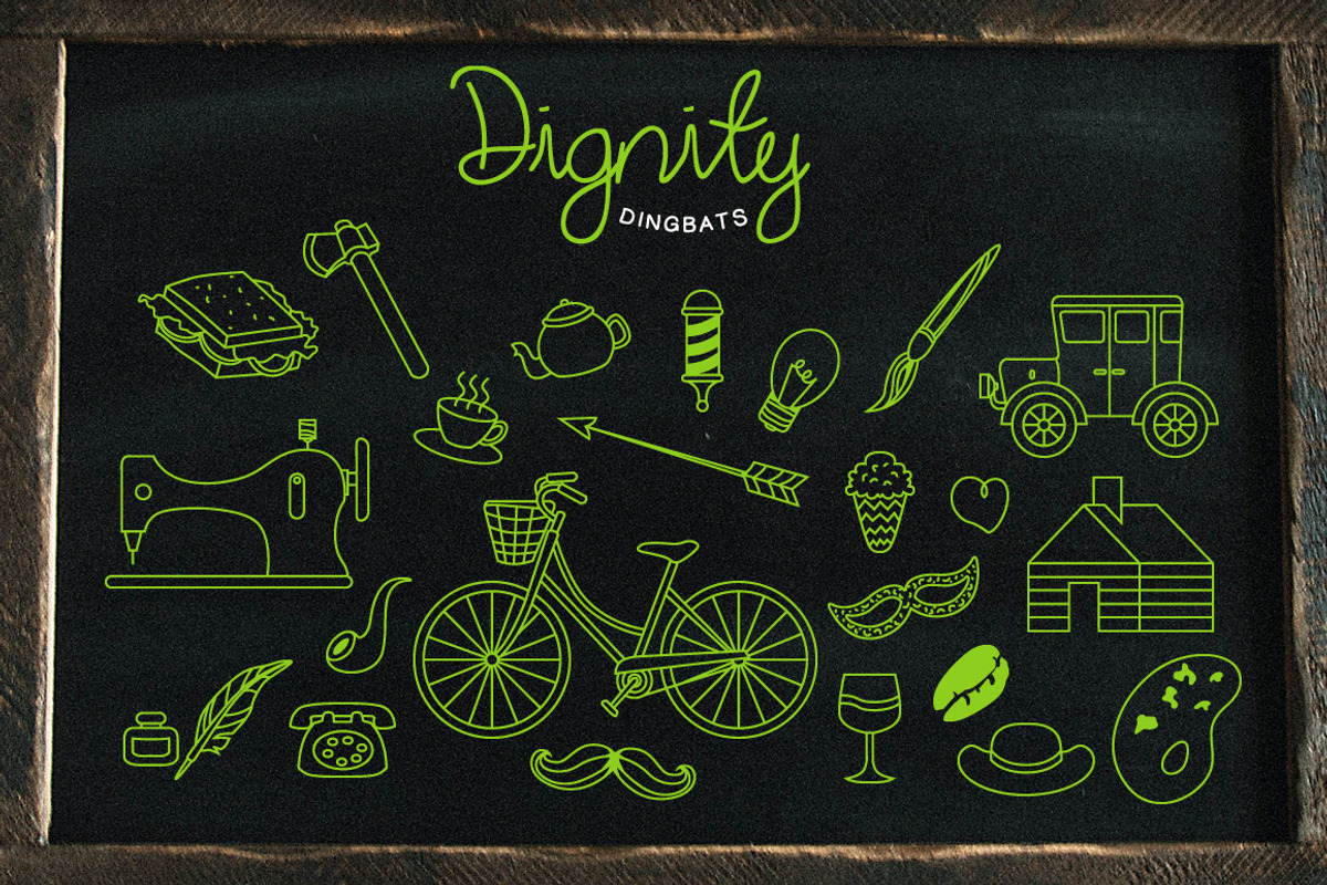 Dignity Cursive + Bonus preview 7