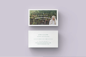 WANDERERS  Business Card Template