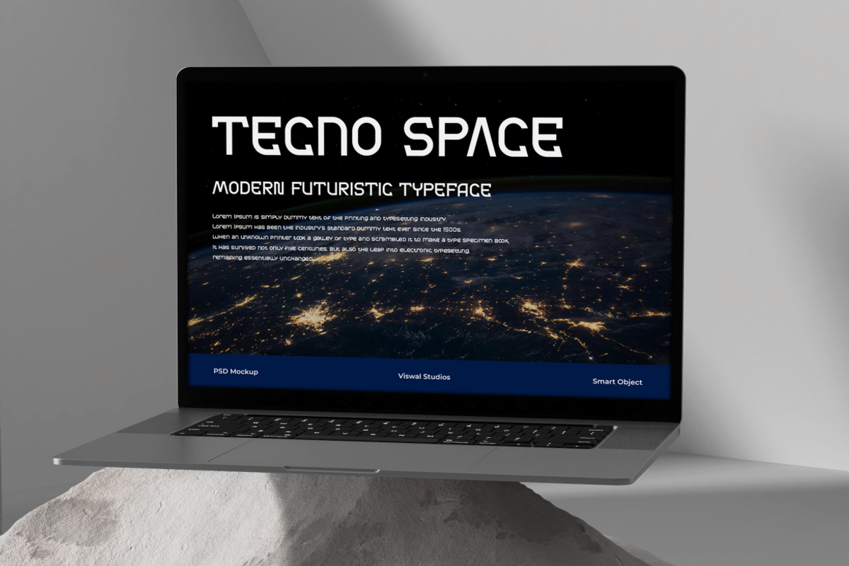 Audyno - Modern Logo Font, a Sans Serif Font by Viswal Studio (Photo 4 of 6)