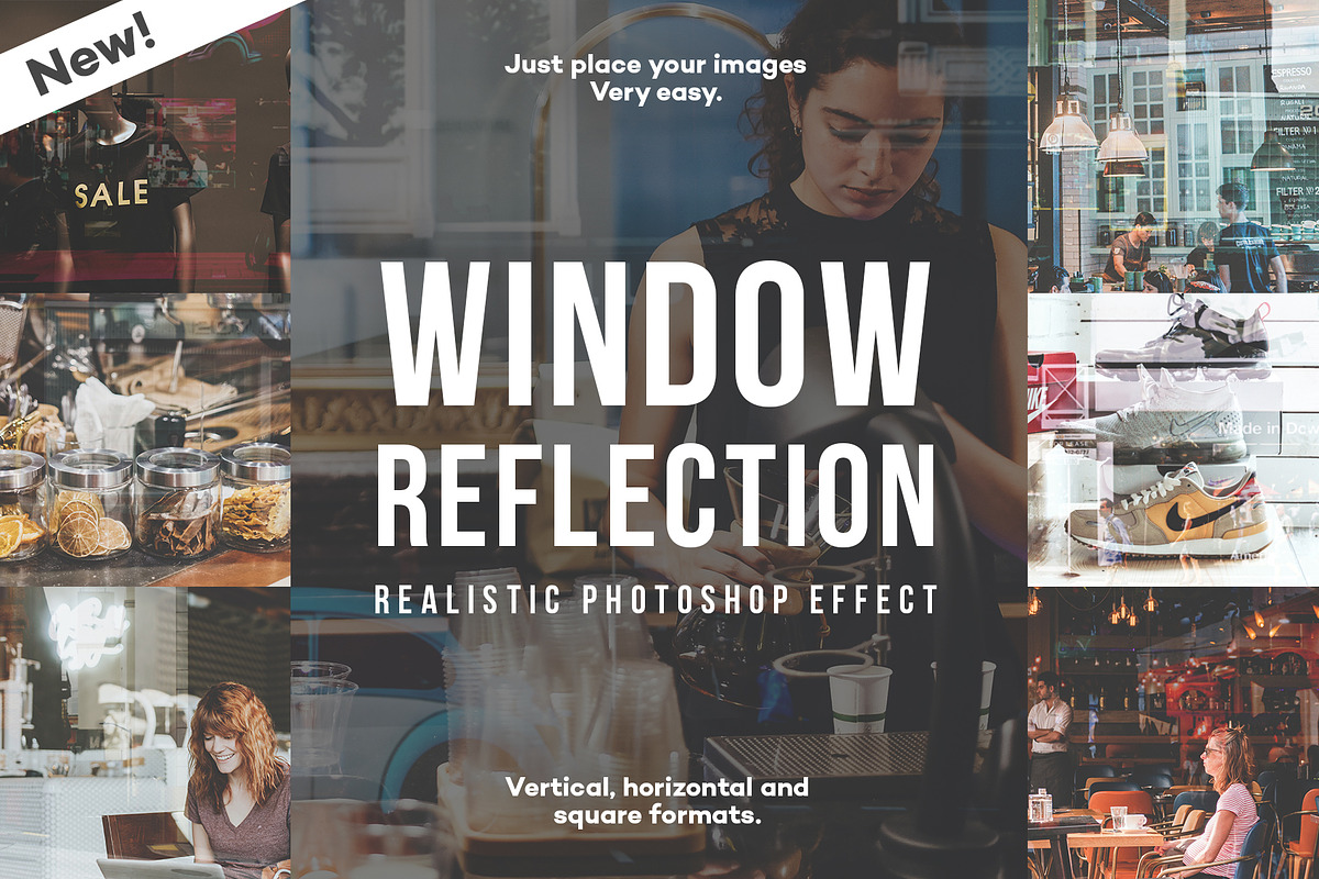 Window Reflection - Photoshop Effect, a Templates & Theme by MDG (Photo 1 of 6)