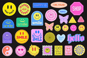 POSITIVE VECTOR STICKERS PACK VOL.3