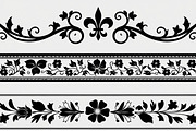 Beautiful floral decoration elements, an Illustration by Amazin_art (Thumbnail 8 of 17)