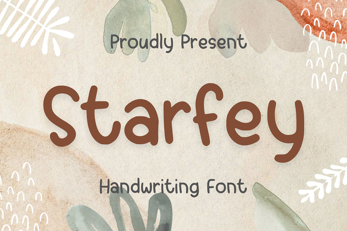 Starfey, a Handwritten Font by Aisyah (Photo 1 of 3)