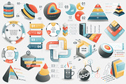 3D Infographic Bundle, a Presentation Template by Infographic Paradise (Thumbnail 2 of 3)