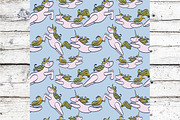 Unicorn set, a Pattern Graphic by Vavavka (Thumbnail 14 of 14)