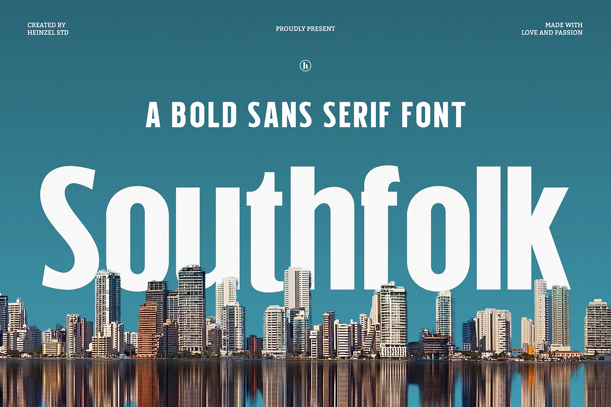 Southfolk Bold Sans Serif Font, a Sans Serif Font by Heinzel Std (Photo 1 of 18)