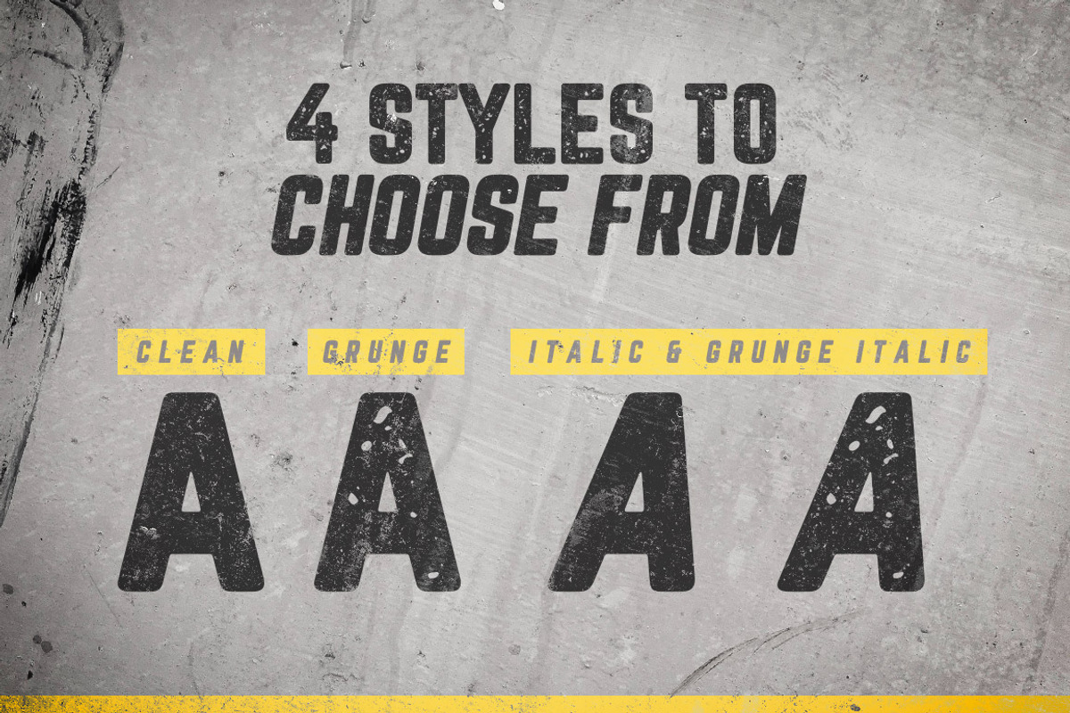 Blocklyn Font Family + Mockups preview 4