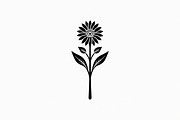 Black Floral Silhouette Set, an Illustration by balal (Thumbnail 17 of 21)