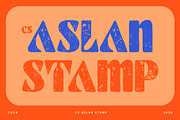 CS Aslan Stamp, a Sans Serif Font by Craft Supply Co. (Thumbnail 1 of 8)