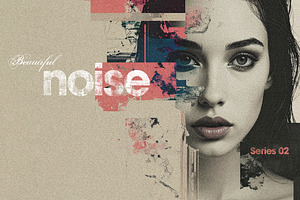 Beautiful Noise 2 Abstract Collages, a Texture Illustration by Offset