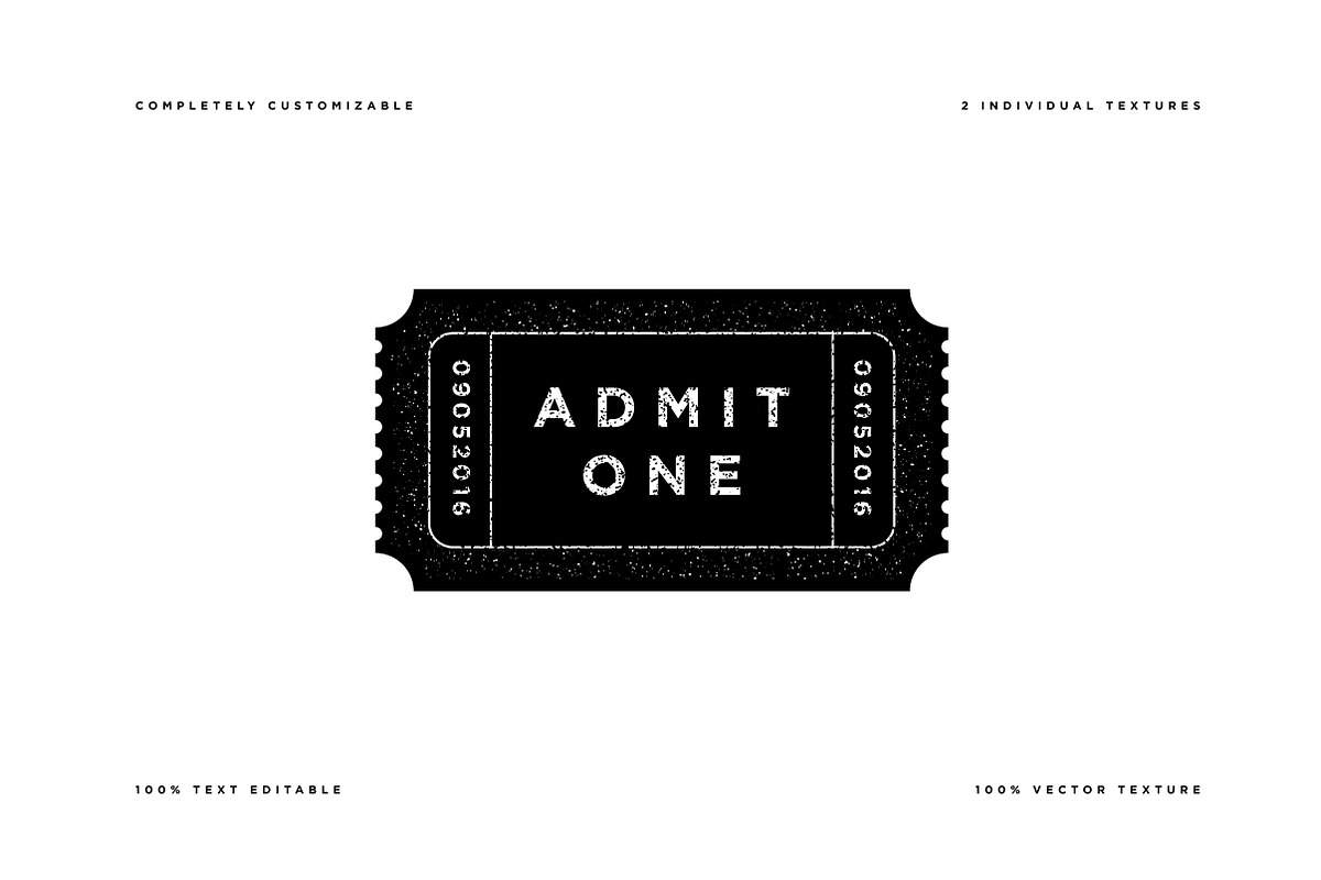 Ticketed Template, an Object Graphic by Misc. Loot Co. (Photo 5 of 5)