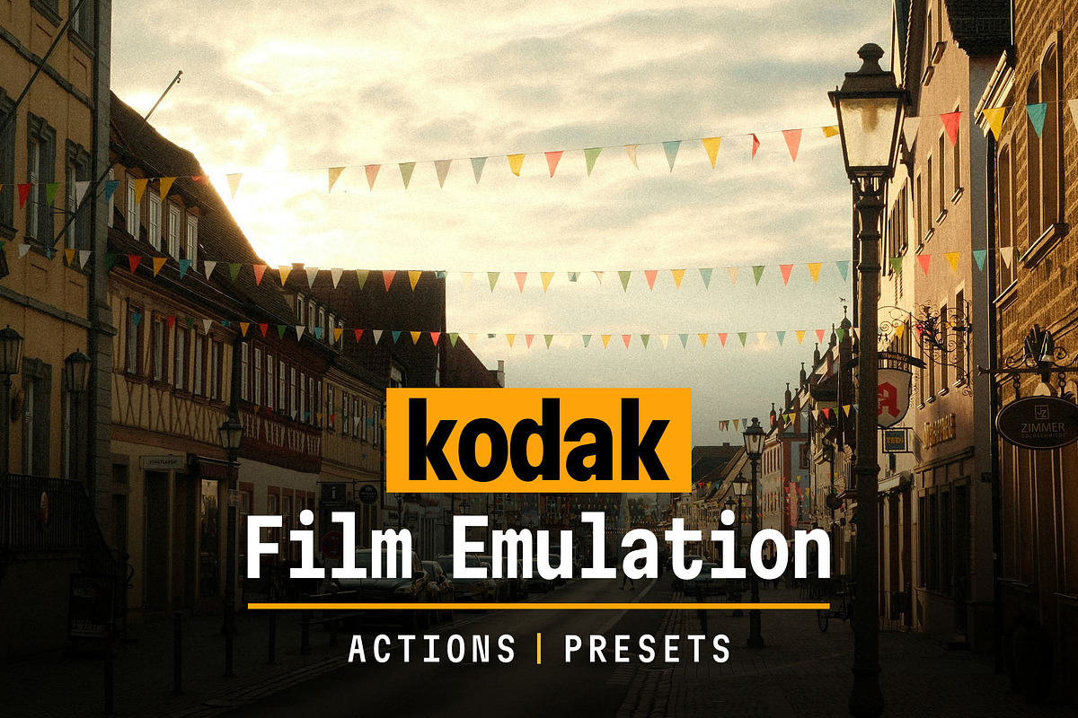 Kodak Film Emulation - presets pack, a Preset Add-On by Hydrozi Presets (Photo 1 of 10)