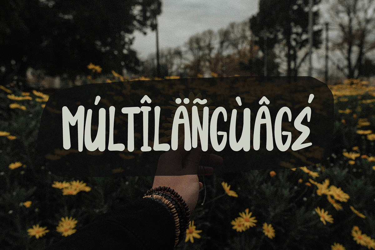 Theiba Emsion Handmade Display Font, a Handwritten Font by Maulana Creative (Photo 7 of 7)