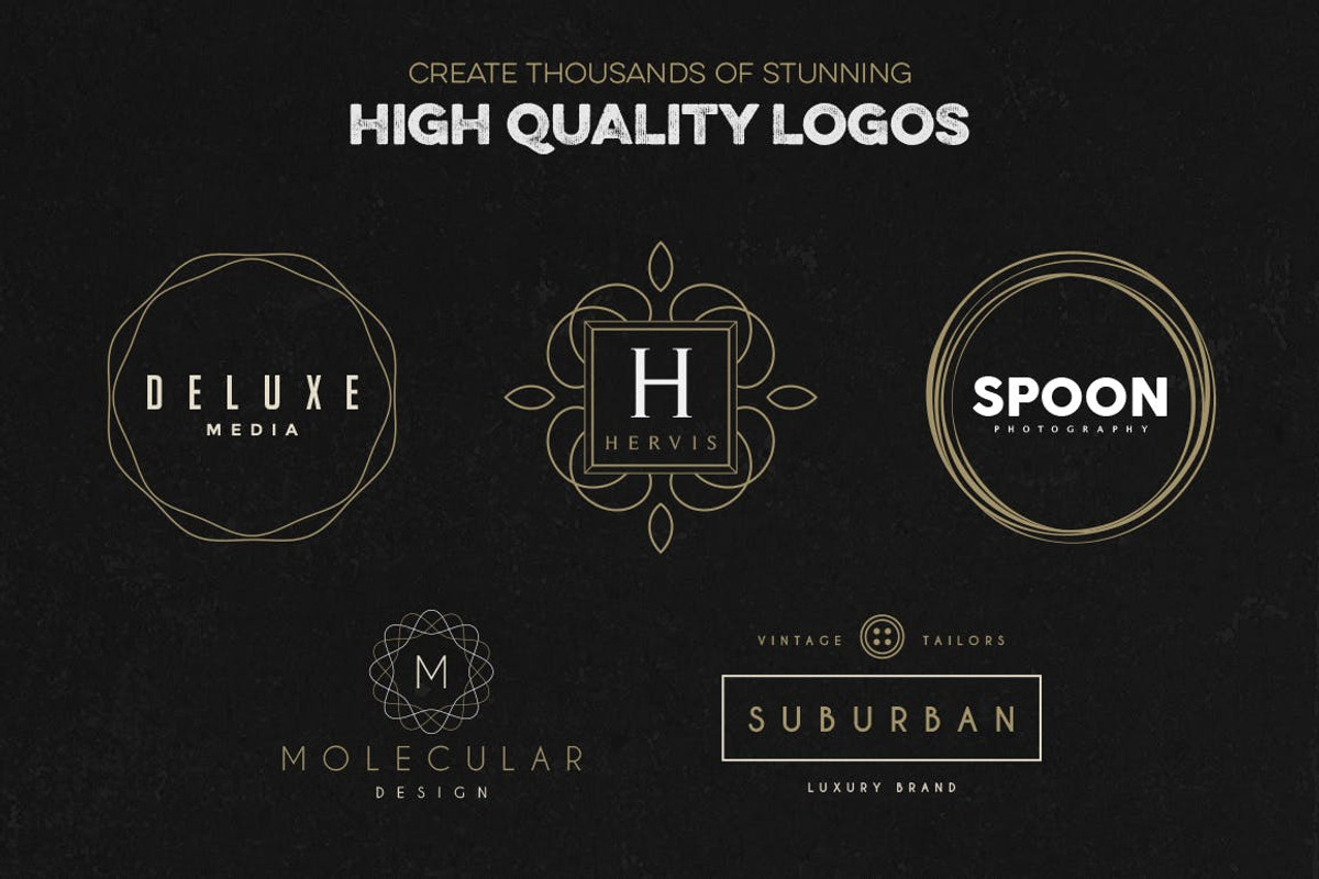Premium Logo Element Kit, a Branding & Logo Template by UInstrument (Photo 5 of 12)