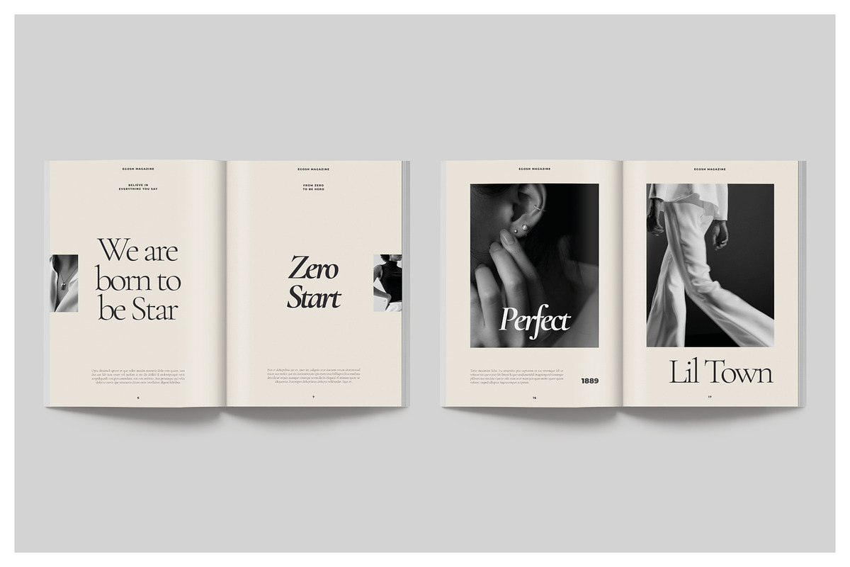 EGOSH Editorial Lookbook, a Magazine Template by Arif Tri Ananta (Photo 10 of 14)