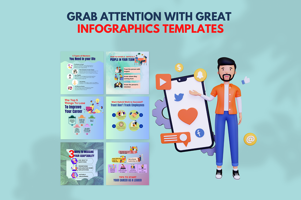 Leadership Bundle- Canva Templates, a Social Media Template by Viral Content Design (Photo 15 of 17)