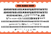 Fox Diablo 5 Fonts Style, a Slab Serif Font by Fox7 By Rattana (Thumbnail 7 of 11)