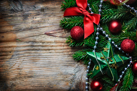 Christmas Corner Border With Red Bow preview 3