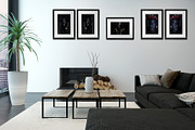 15 Room Frame Mockup, a Product Mockup by VaaniDesigns (Thumbnail 14 of 15)