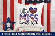 4th of July Sublimation PNG Bundle, an Illustration by Fokira (Thumbnail 2 of 16)
