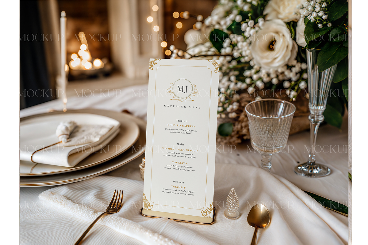 Luxury Table Setting, a Product Mockup by MockupWizard (Photo 2 of 3)