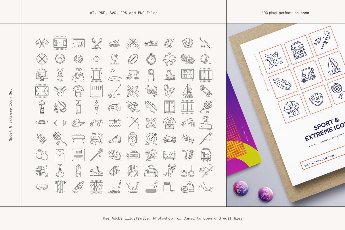 Mega Bundle 20 in 1, an Outline Icon by iStar Design (Photo 21 of 22)