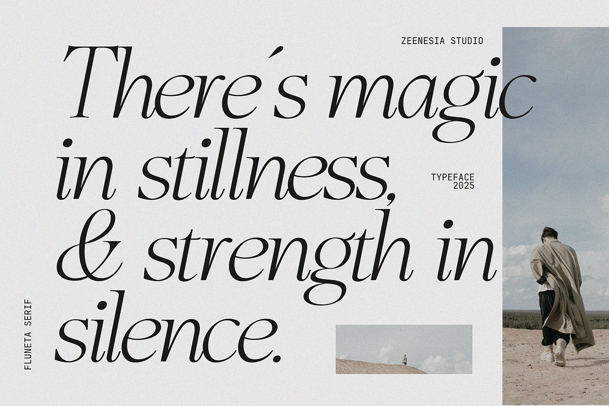 Fluneta, a Serif Font by zeenesia (Photo 7 of 21)