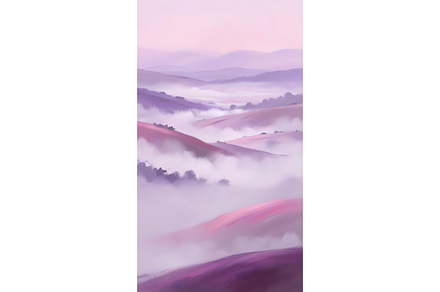 Serene and Ethereal Landscape, a Wallpaper Photo by Canvagator