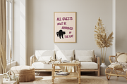 Cat Lovers Quotes Poster Wall Art, an Object Graphic by digitalsbydepi (Thumbnail 8 of 8)