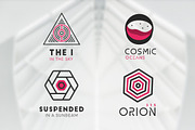 10 Futuristic logos pack, a Branding & Logo Template by fortyfive (Thumbnail 5 of 6)
