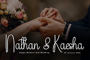 Moonlight | Script Font, a Handwritten Font by Scratchones (Thumbnail 2 of 8)