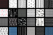 Hand-Drawn Ethnic Seamless Patterns, a Pattern Graphic by Maria Zebroff (Thumbnail 2 of 5)