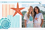 Sea Clipart. Patterns & Seascapes, a Person Illustration by MariArtySpace (Thumbnail 14 of 15)