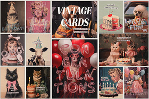 Vintage Birthday Cards