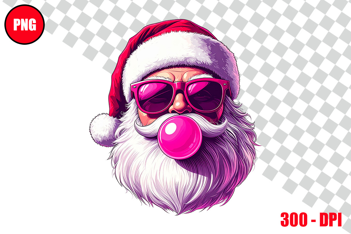 Christmas Santa with Blowing Bundle, a Decorative Illustration by taramija (Photo 3 of 26)