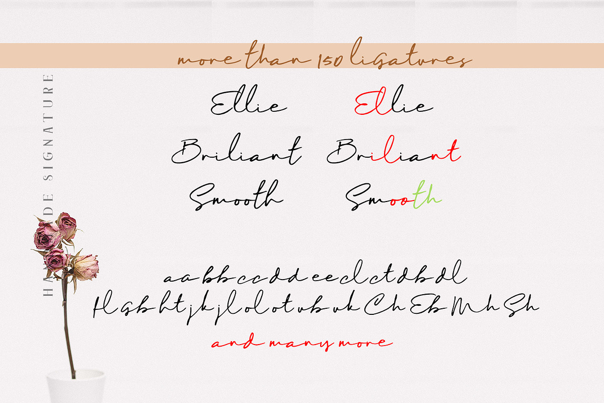 Maddison - Handmade Signature preview 3