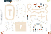 Map Creator Vector Bundle, an Animal Illustration by Brandianna (Thumbnail 11 of 16)