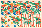 20 Seamless Tropic Patterns, a Pattern Graphic by Alexander Baidin (Thumbnail 4 of 11)