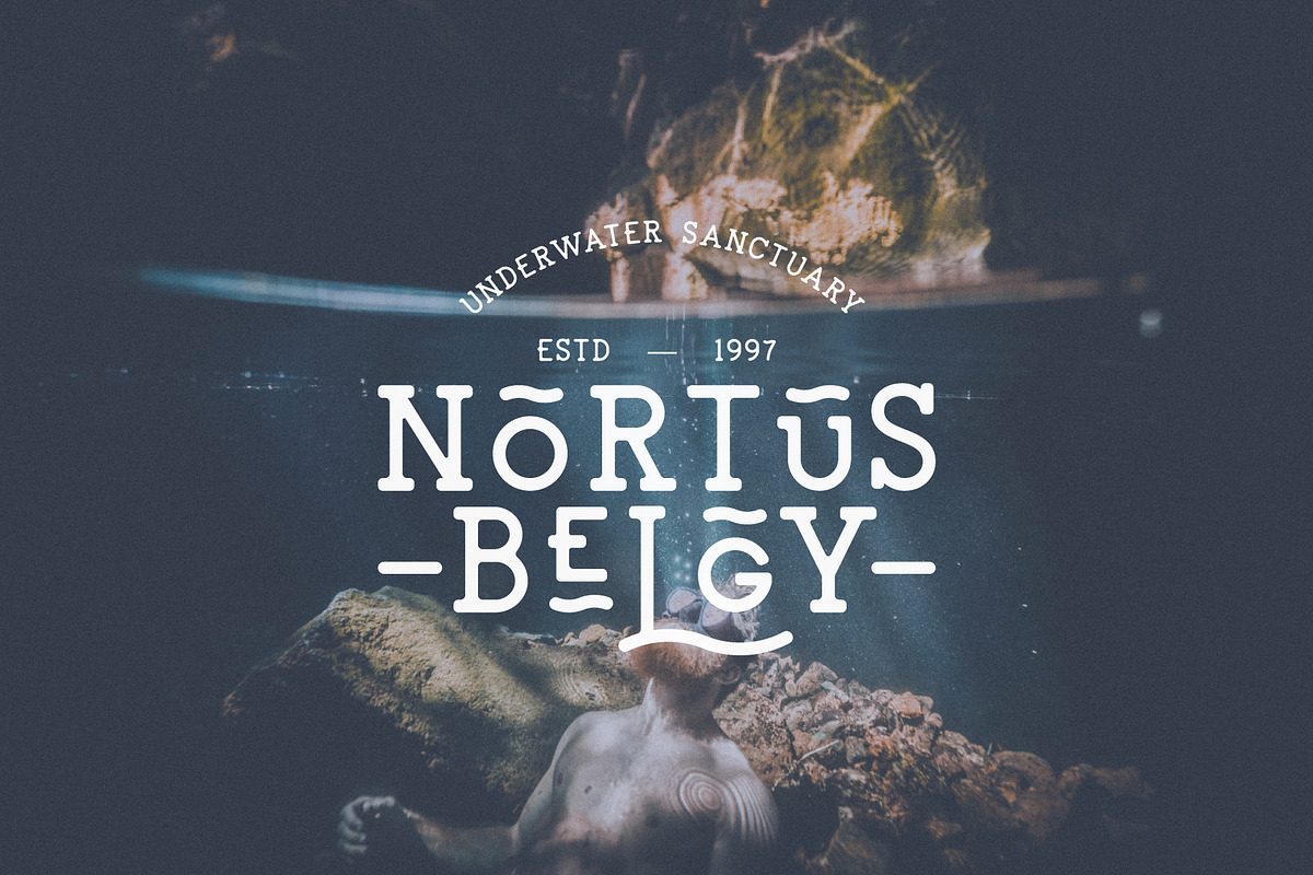 The Sailor Typeface, a Slab Serif Font by Kaligra.co (Photo 11 of 15)