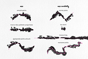 Runny Ink Brushes for Illustrator, a Brush Add-On by Mazheika Store (Thumbnail 3 of 7)