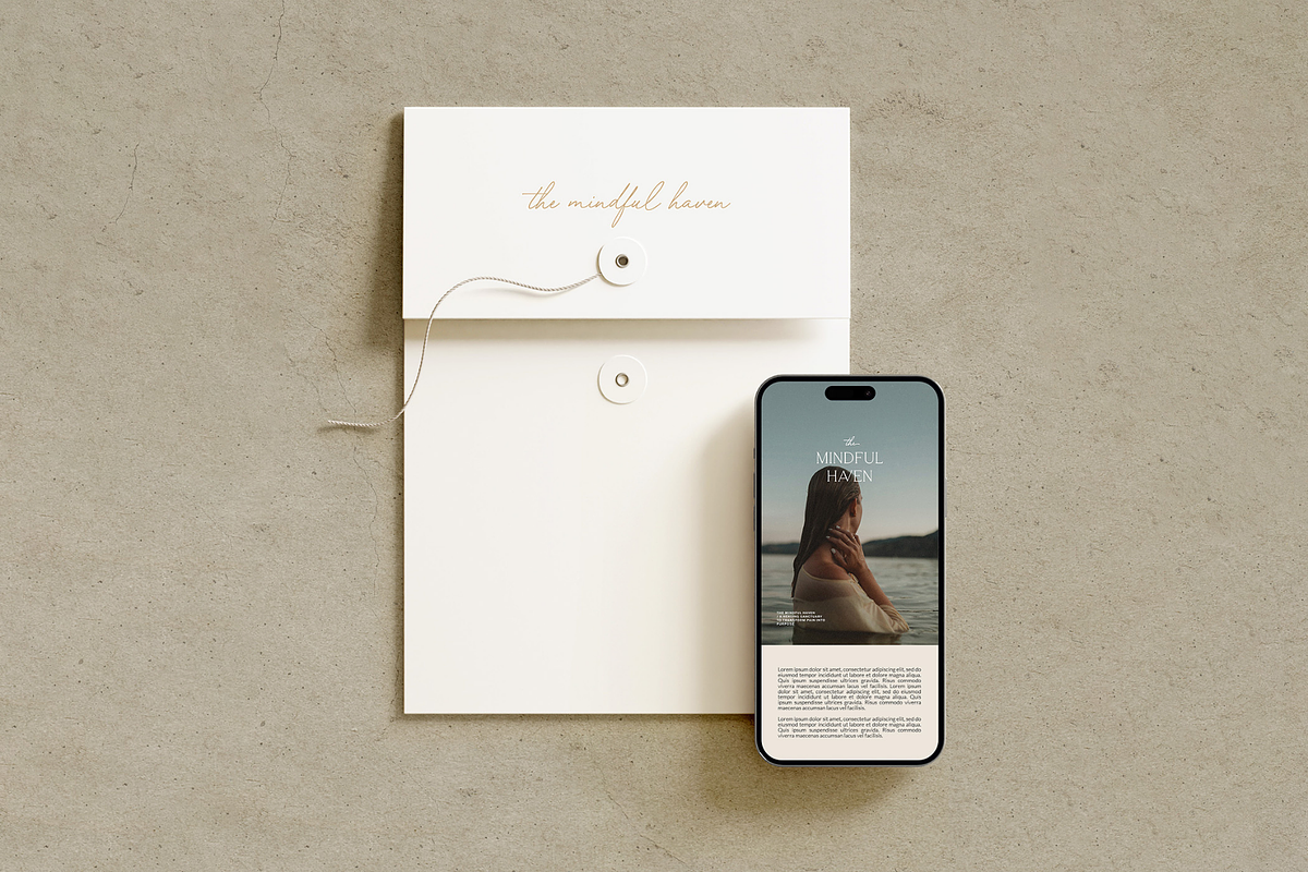 Luxury Wellness Branding Kit | Canva, a Branding & Logo Template by Ederra Design (Photo 2 of 13)