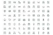 390 Hotel Line Icons, an Outline Icon by Vectors Market (Thumbnail 4 of 6)