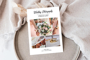 Canva Photography Pricing Guide, a Flyer Template by DesignDevisers