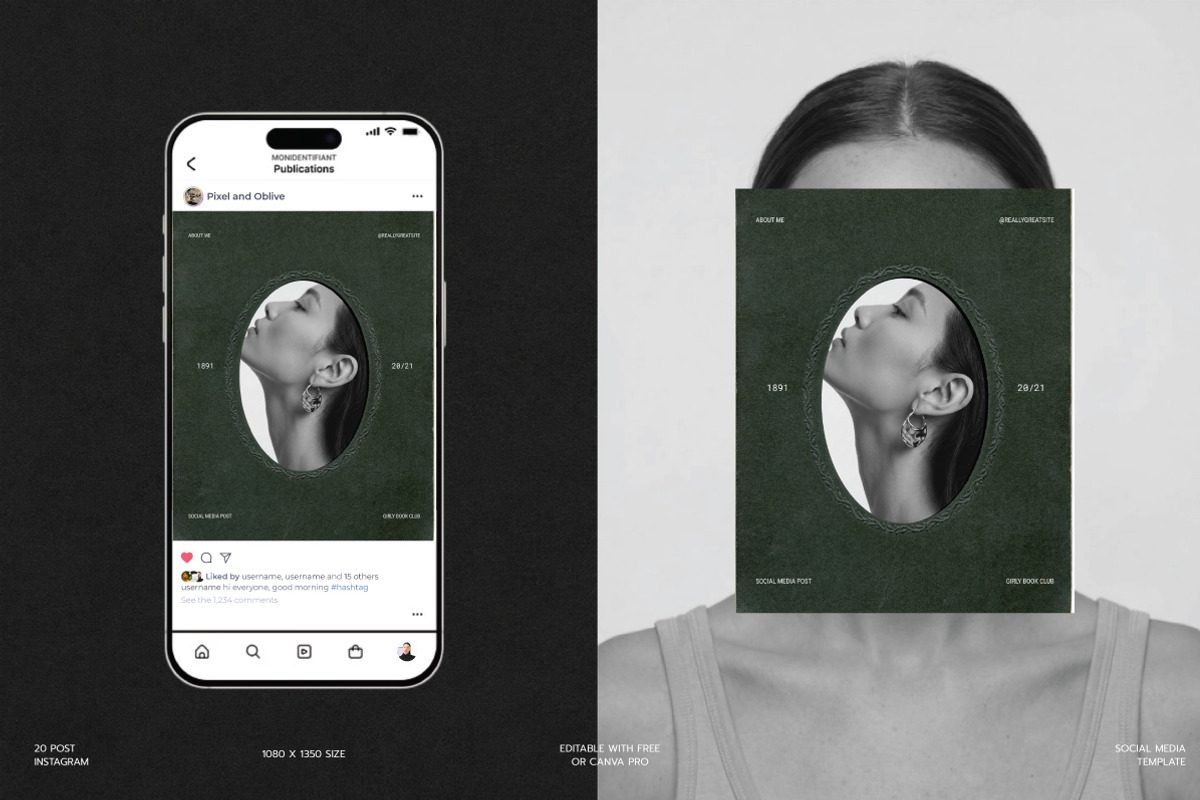ALMA / Post Social Media KIT, a Social Media Template by Pixel And Oblivé (Photo 2 of 6)