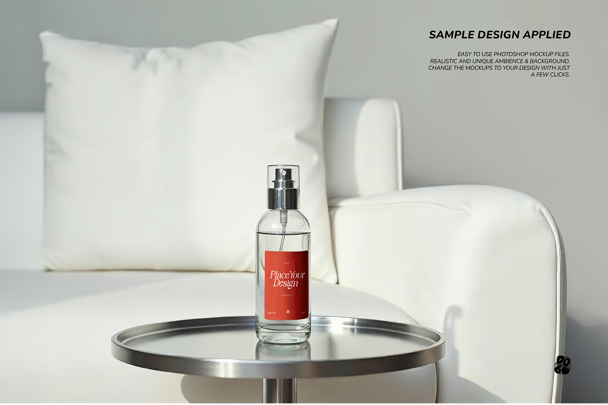 Glass Bottle Mockup Set - Vol. 2, a Packaging Mockup by DOBE Studio (Photo 7 of 11)