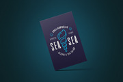 Vertical One Side Card Mockup x4, a Product Mockup by SmartDesigns (Thumbnail 6 of 9)