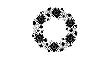 Charming daisy circle decor design, an Illustration by Amazin_art (Thumbnail 23 of 27)