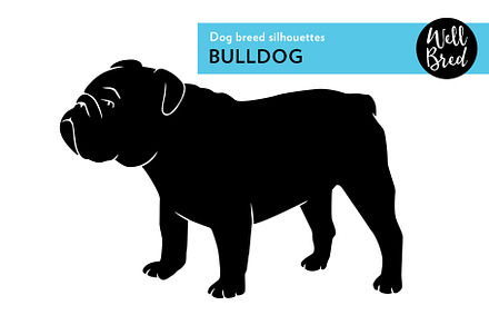 Bulldog Vector Silhouette