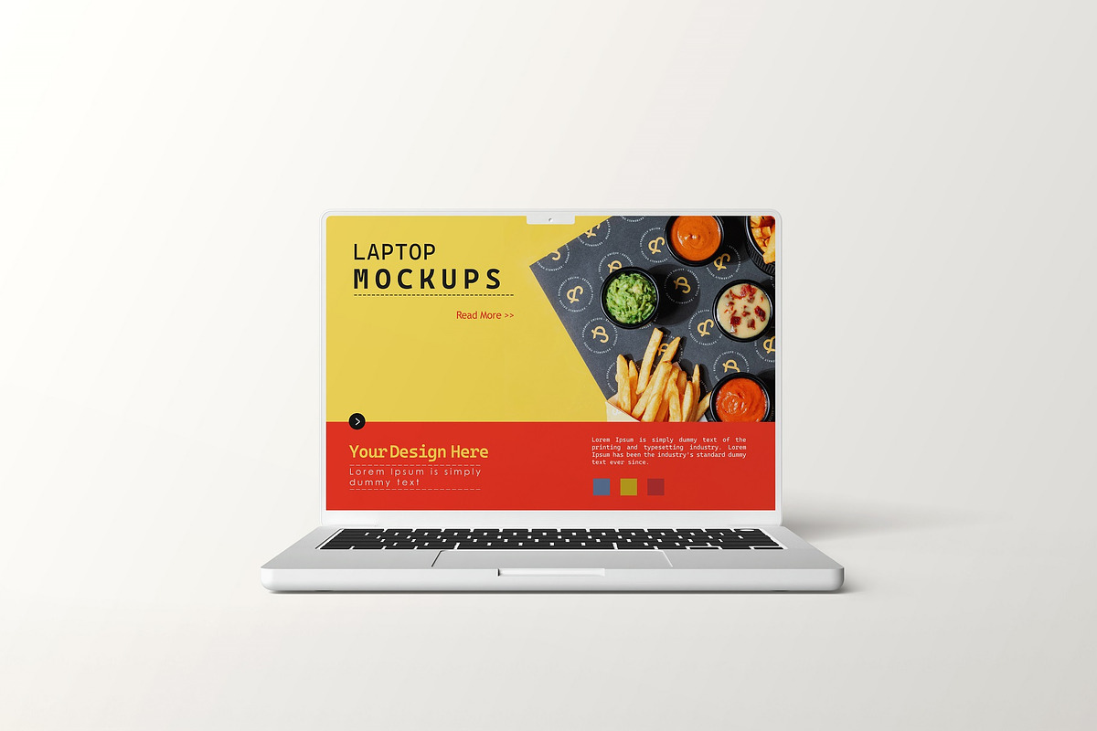 Multi Device Clay Mockup Set, a Print Template by Tahtagraphic (Photo 5 of 10)